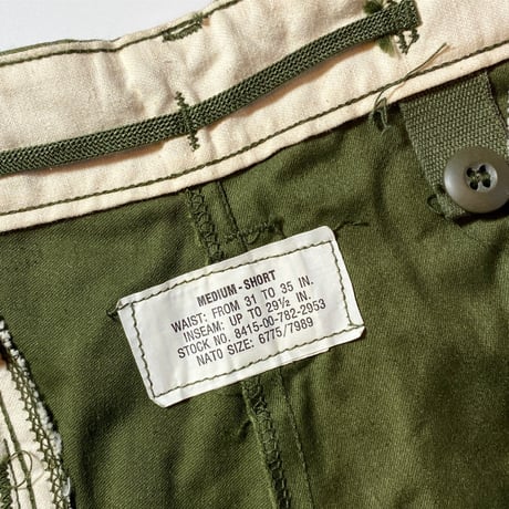 1970's US.ARMY M-65 Field Trousers Deadstock