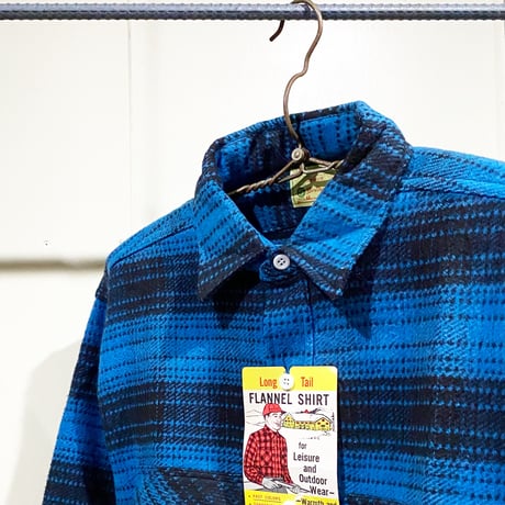 1960's 5 Brother Heavy Flannel L/S Shirt Deadstock