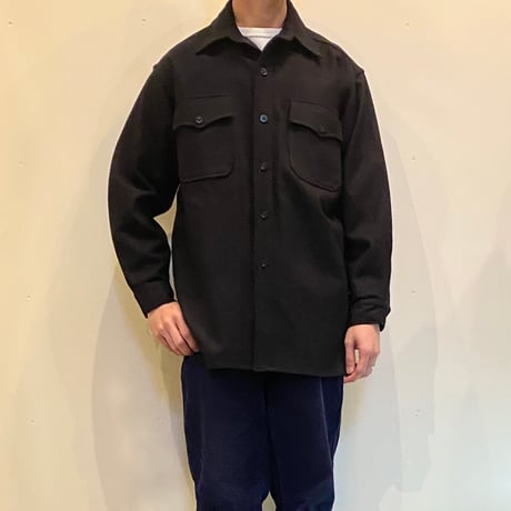 1950's US.NAVY CPO Wool L/S Shirt