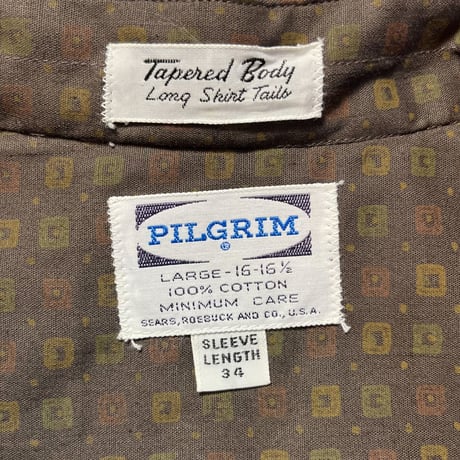 1960's PILGRIM L/S Shirt Deadstock