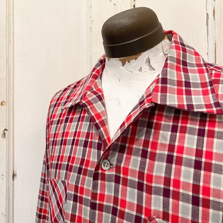 1950's PURITAN Rayon L/S Shirt