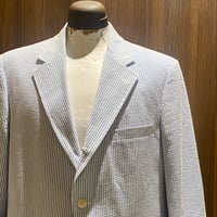 1980's Brooks Brothers Seersucker Tailored Jacket