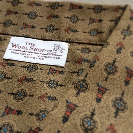 1960's THE WOOL SHOP S/S Shirt Deadstock
