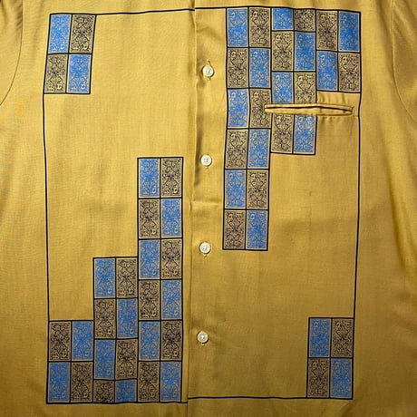 1960's A Mark XX Rayon L/S Shirt