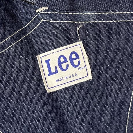 1970's Lee Denim Overall Deadstock