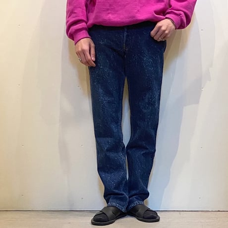 1980's Levi's 501 Galactic Washed Denim Pants