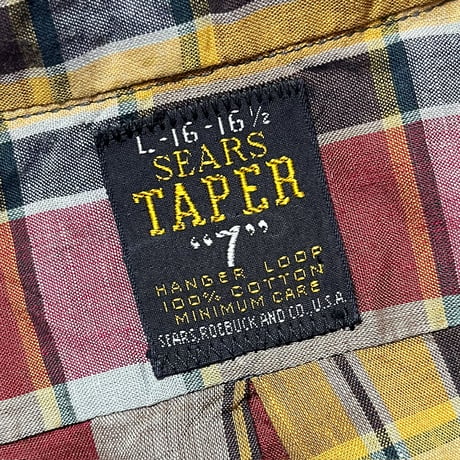 1960's SEARS L/S Shirt