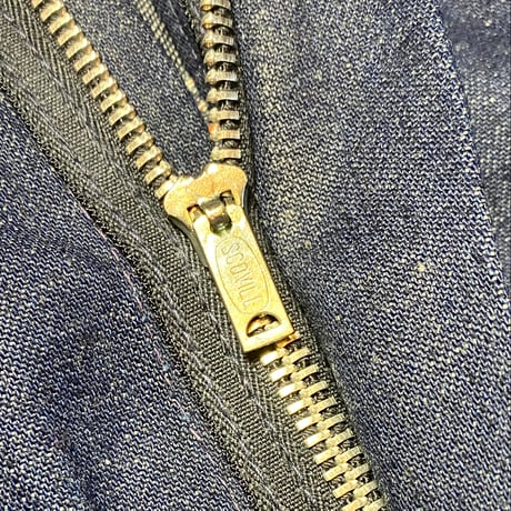 1960's BLUE BELL Denim Painter Pants Deadstock