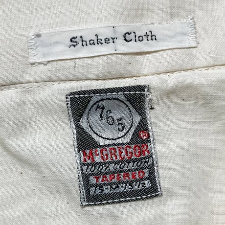 1960's McGREGOR S/S Shirt Deadstock