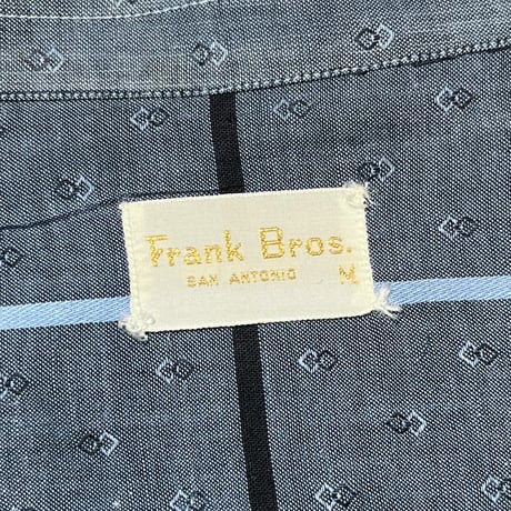 1960's Frank Bros. L/S Shirt