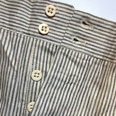 1930〜40's Unknown Cotton Trousers Deadstock
