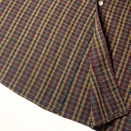 1960's Gentree Ltd. Indian Madras S/S Shirt