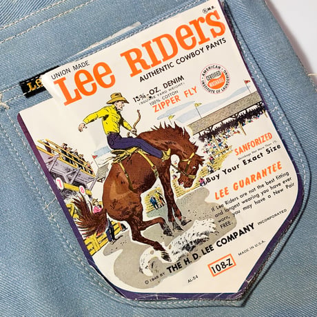 1960's〜 Lee 108-Z Tapered Pants Deadstock