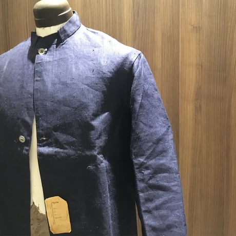 1920〜30's Belgie Linen Jacket Deadstock