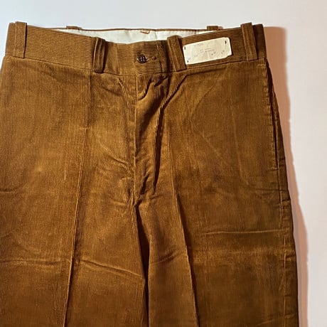1960's〜 Unknown Corduroy Trousers Deadstock