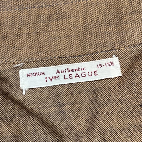 1960's Authentic Ivy League L/S Shirt Deadstock