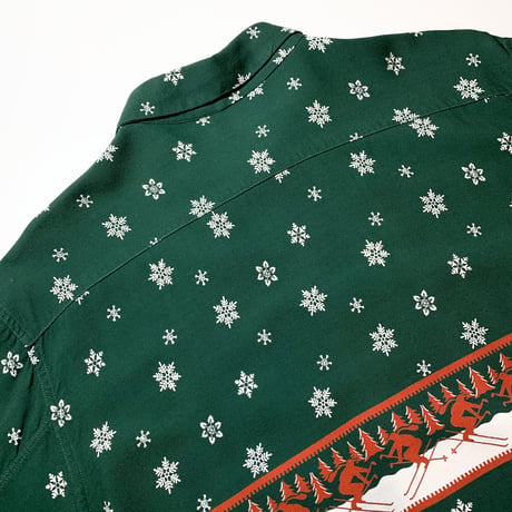 1950's DONEGAL Rayon L/S Shirt