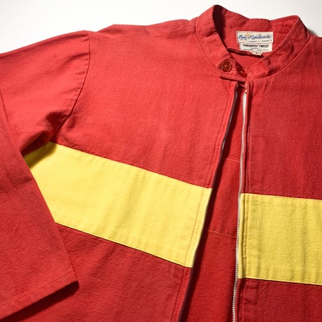 1960's Duke kahanamoku Pineapple Tweed Cotton Blouson