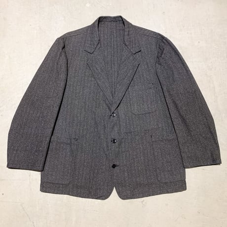 1950's Le Lies Source Salt&Pepper Herringbone Jacket