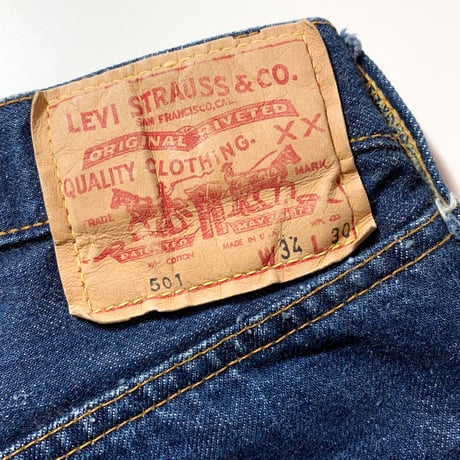1960's Levi's 501 Big E Denim Pants