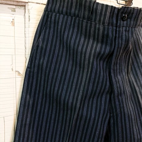 1950's French Unknown Cotton Trousers Deadstock