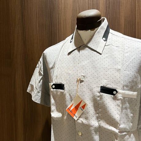 1950's SPIRE Rayon S/S Shirt Deadstock
