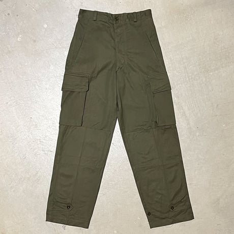 1950〜60's French Army M-47 Herringbone Trousers Deadstock