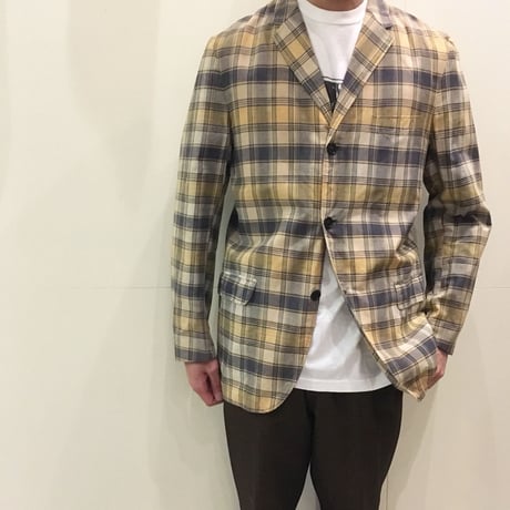 1960's Unknown Indian Madras Tailored Jacket