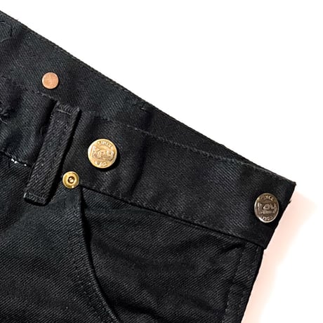 1970〜80's KEY Black Denim Work Pants