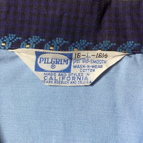 1960's PILGRIM L/S Shirt