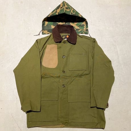 1950〜60's Bullseye Bill Hunting Jacket With Hood Deadstock
