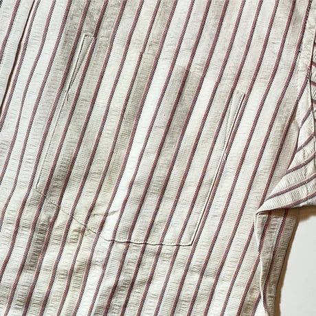 1960's Kenwick Seersucker S/S Shirt Deadstock