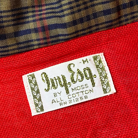 1960's Ivy Esq. Pullover L/S Shirt