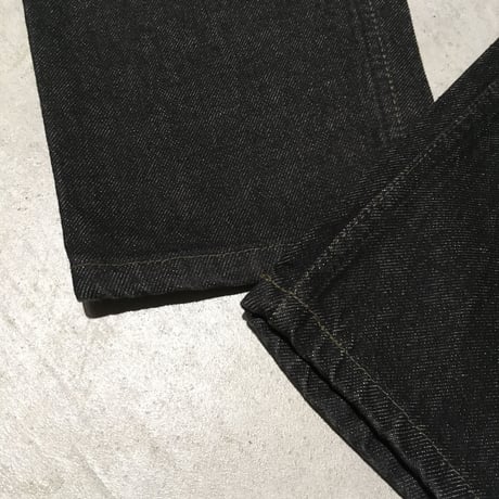 1990's Levi's 550 Black Denim Pants Deadstock