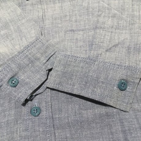 1960's Unknown Chambray L/S Shirt Deadstock