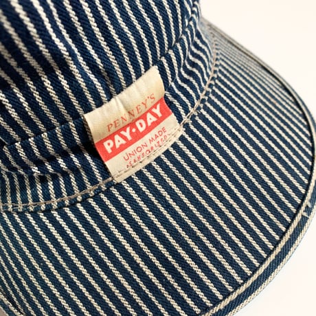 1950's〜 PAY-DAY Hickory Work Cap