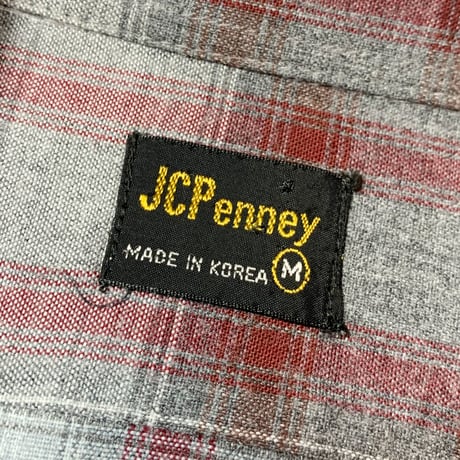 1970's JCPenney Rayon L/S Shirt