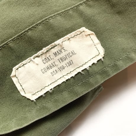 1960's US.ARMY Jungle Fatigue 2nd Jacket