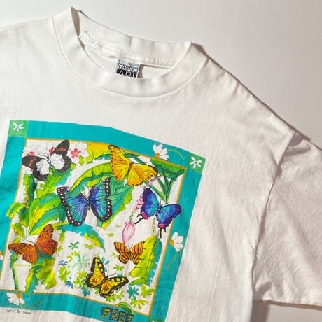 1990's FABRIC ART Printed Tee