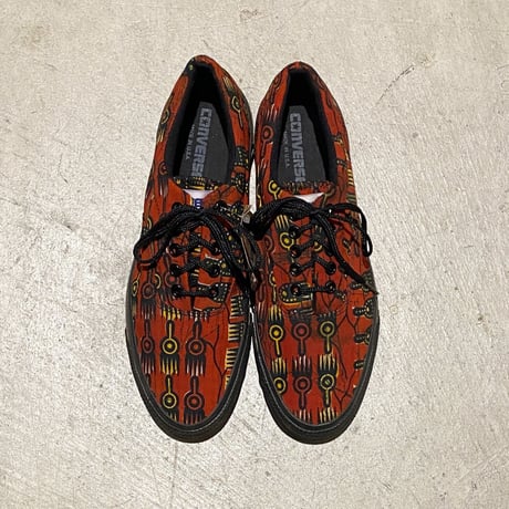 1980's〜 CONVERSE SKIDGRIP Low NATIVE PRINTS Deadstock