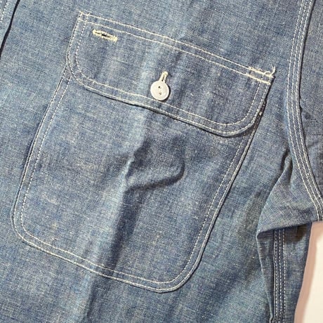 1960's BIG MAC Chambray L/S Shirt Deadstock
