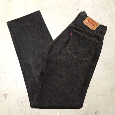 1980〜90's Levi's 501 Black Denim Pants