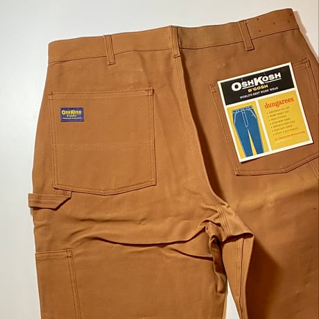 1960's〜 OSH KOSH Duck Double Knee Painter Pants Deadstock