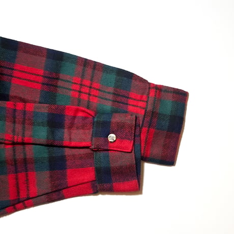 1990's FIVE BROTHER Heavy Flannel L/S Shirt Deadstock