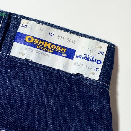 1970〜80's OSHKOSH Denim Painter Pants Deadstock