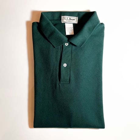 1980〜90's L.L.Bean Polo S/S Shirt Deadstock