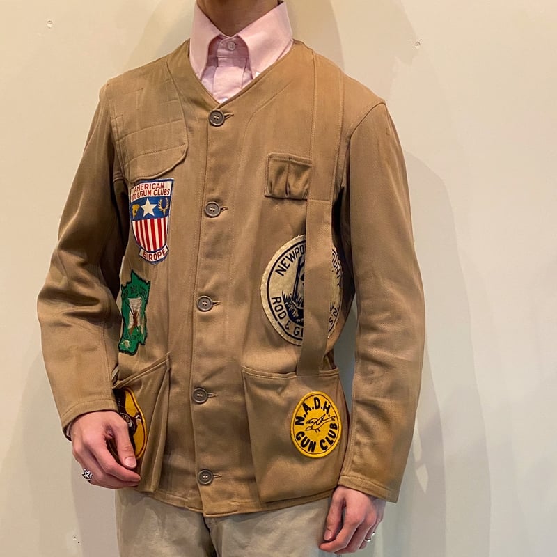 ジャケット・アウター 40's VINTAGE Shooting Jacket with Wappen 40's VINTAGE Shooting Jacket with Wappen