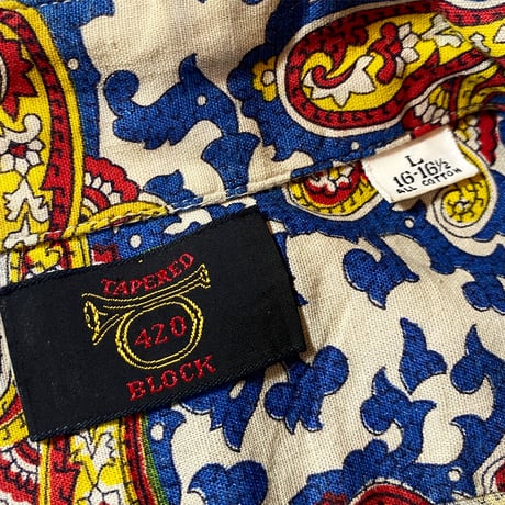 1960's BLOCK L/S Shirt