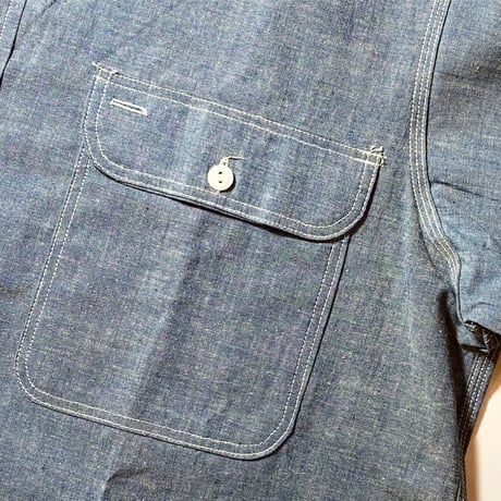 1960's BIG MAC Chambray L/S Shirt Deadstock