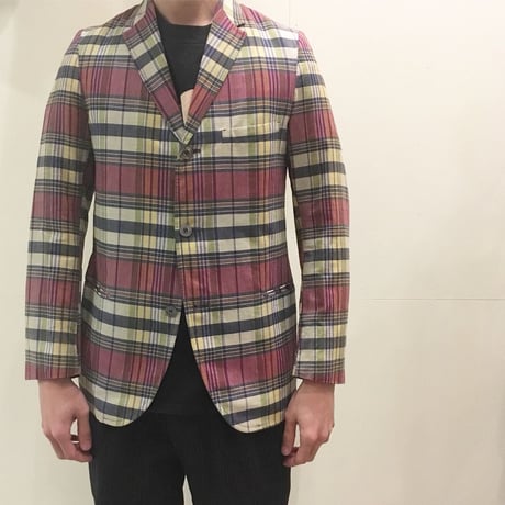 1960's Seeley's Indian Madras Tailored Jacket